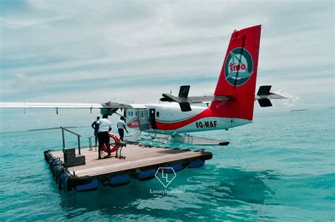 flights to soneva jani|Review: Maldives seaplane flight (Male to Soneva Jani).